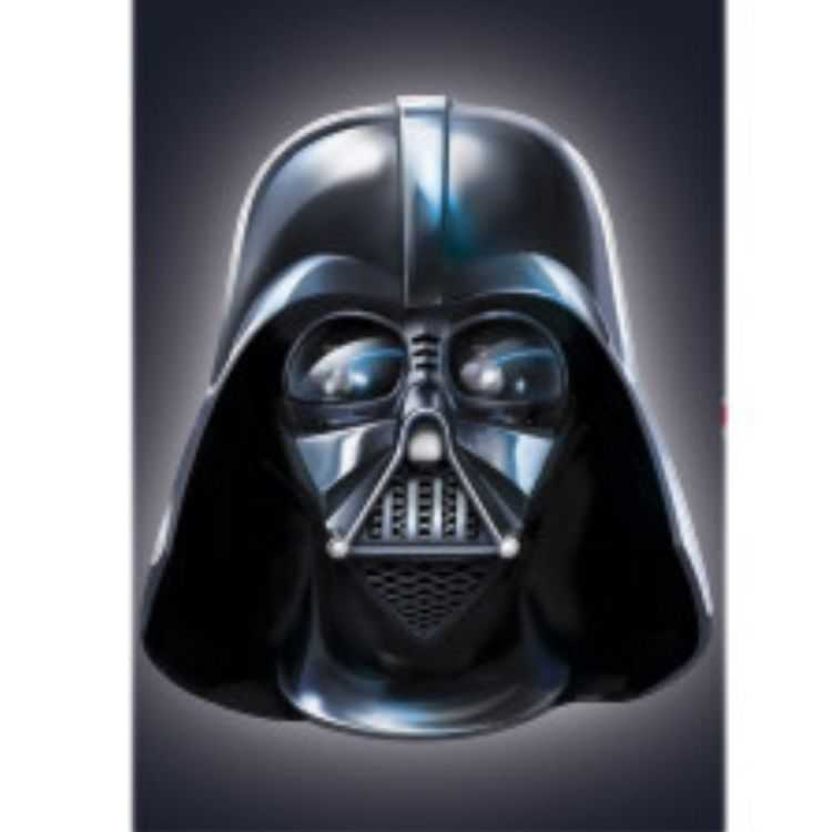 STICKER MURAL ADHESIF ''STAR WARS DARTH VADER'' 50 X 70 CM