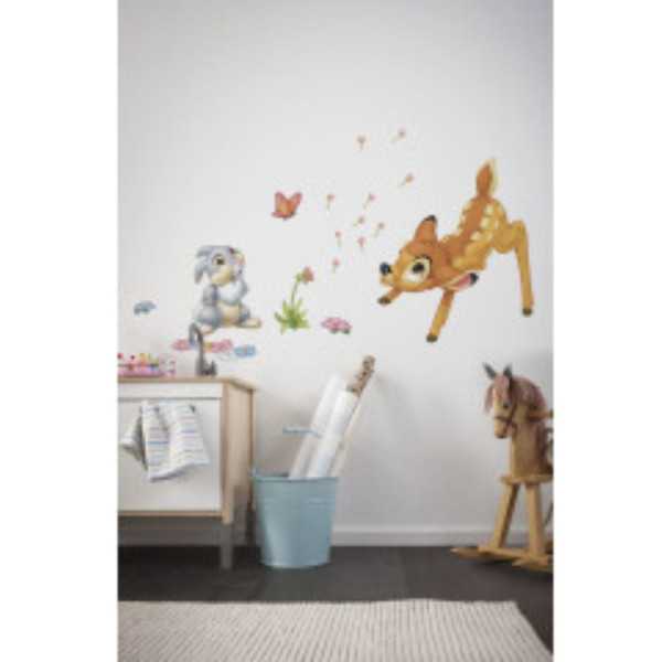 STICKER MURAL ADHESIF ''BAMBI'' 50 X 70 CM