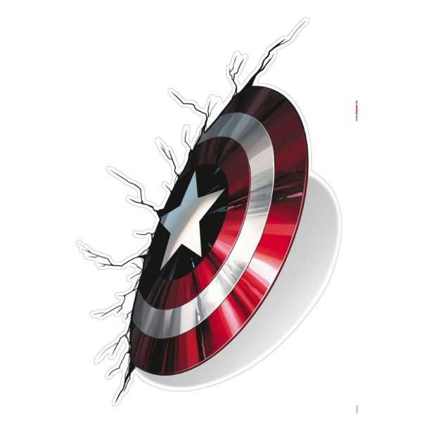 STICKER MURAL ADHESIF ''AVENGERS POWERFUL WEAPONS'' 50 X 70 CM