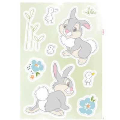 STICKER MURAL ADHESIF ''THUMPER GROWONG CARROTS'' 50 X 70 CM 2