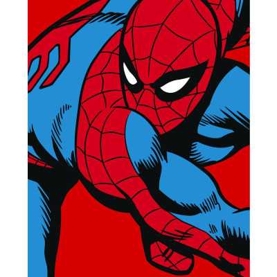 POSTER XXL IMPRESSION NUMERIQUE 'MARVEL POWER-UP SPIDERMAN' 200 x 250