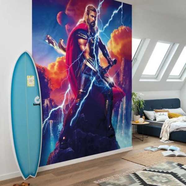 POSTER XXL IMPRESSION NUMERIQUE 'LOVE AND THUNDER ADVENTURE' 200 x 25