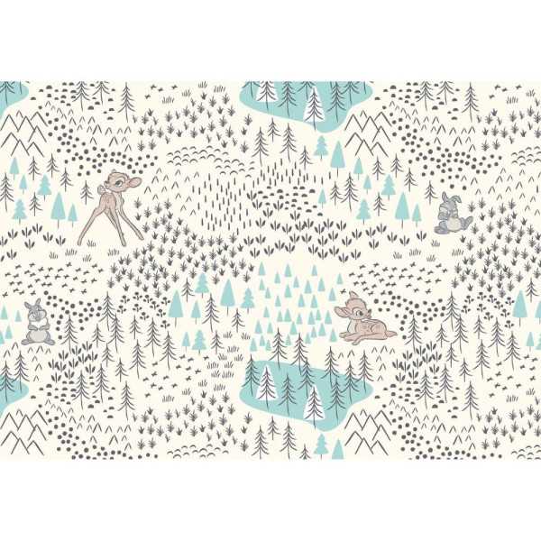 POSTER XXL IMPRESSION NUMERIQUE 'BAMBI WOODLAND' 400 x 280 CM