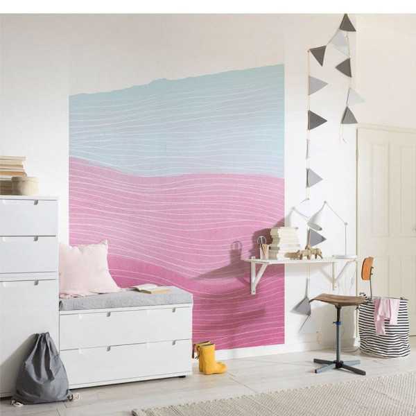 POSTER XXL IMPRESSION NUMERIQUE ''MILD MOUNDS'' 200 x 250 CM