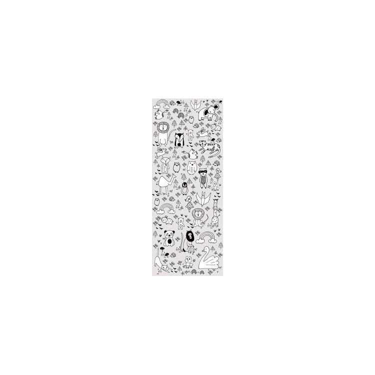 POSTER XXL IMPRESSION NUMERIQUE ''SCRIBE PARK'' 100 x 250 CM