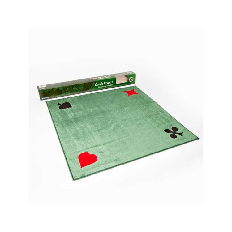 TAPIS TISSÉ 4 AS  77 X 77 CM