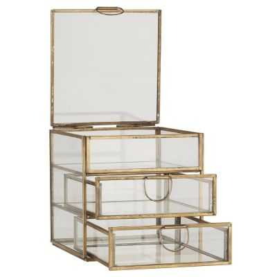 COMMODE AVEC TROIS TIROIRS ET COUVERCLE