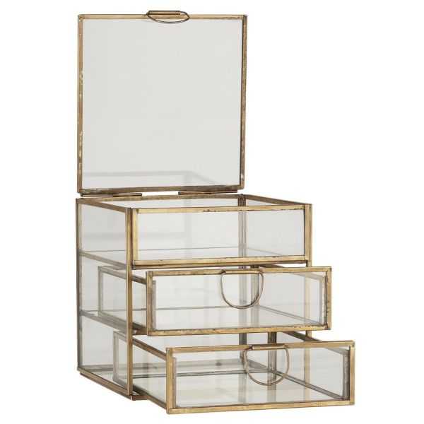 COMMODE AVEC TROIS TIROIRS ET COUVERCLE