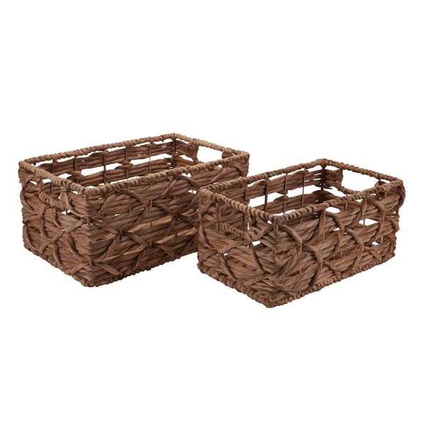 SET DE 2 PANIERS RECTANGULAIRE