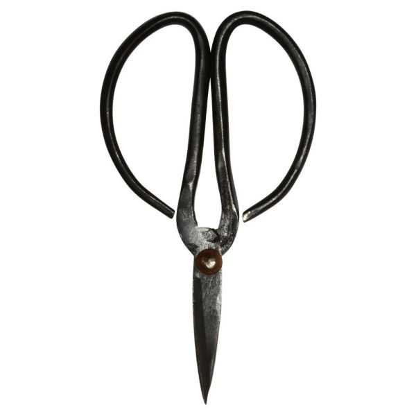 PETITE PAIRE DE CISEAUX DE JARDINAGE METAL NOIR