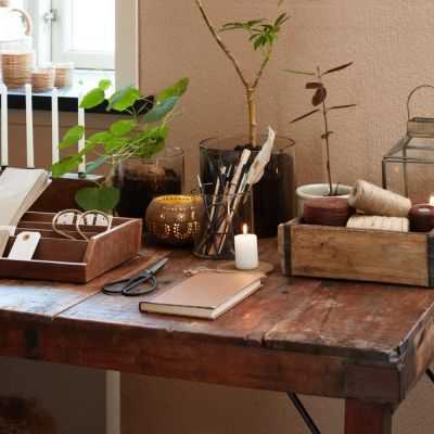 BOITE MOULE À BRIQUE EN BOIS RECYCLE 31 CM 2