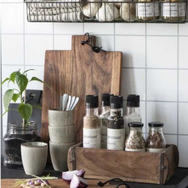 BOITE OUVERTE MOULE A BRIQUE BOIS RECYCLE