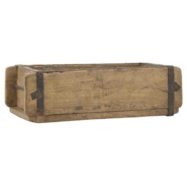 BOITE OUVERTE MOULE A BRIQUE BOIS RECYCLE