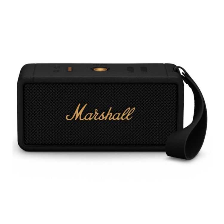 ENCEINTE SANS FIL MIDDLETON NOIR ET OR