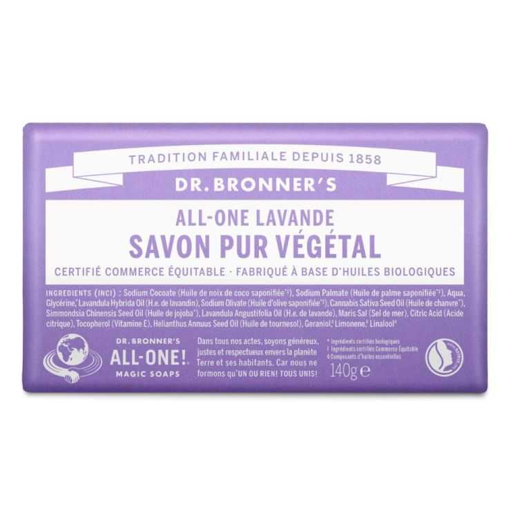 SAVON SOLIDE LAVANDE 140G