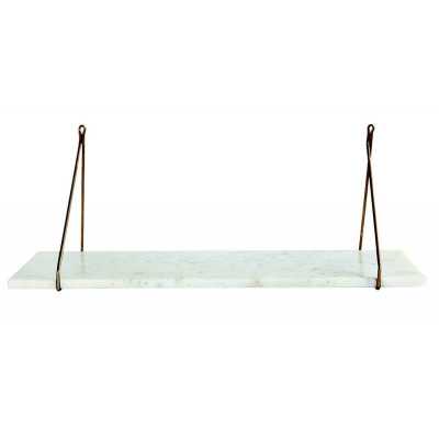 ETAGERE MARBRE EN MARBRE BLANC 2