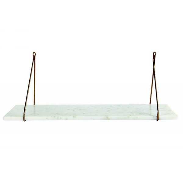 ETAGERE MARBRE EN MARBRE BLANC