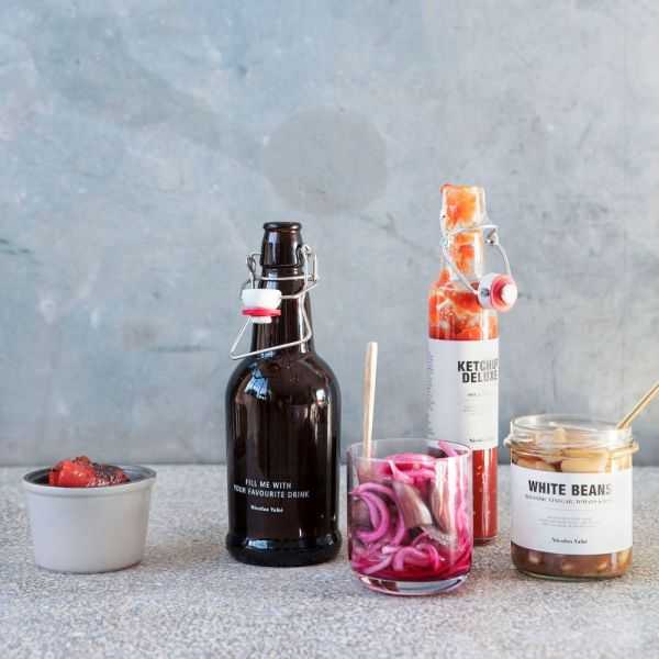 BOUTEILLE AVEC FERMETURE MECANIQUE MARRON