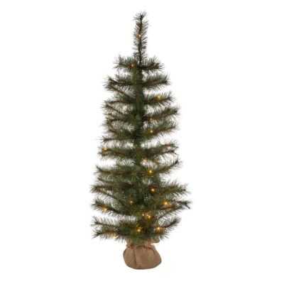 SAPIN DE NOEL ALVIN 60 CM20 LEDS VERT