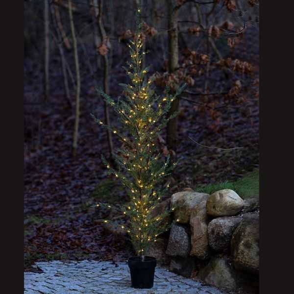 SAPIN DE NOEL MILAS 150 CM 150 LEDS VERT