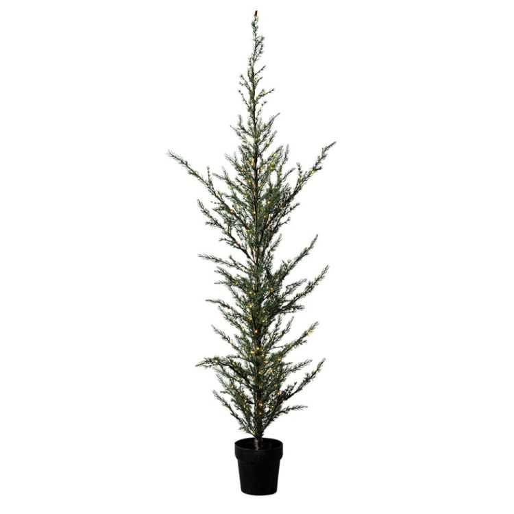 SAPIN DE NOEL MILAS 100 CM 100 LEDS VERT