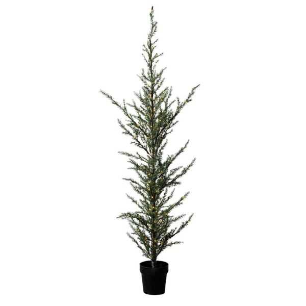 SAPIN DE NOEL MILAS 100 CM 100 LEDS VERT