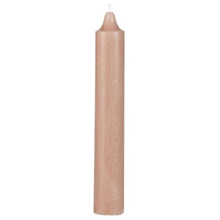 BOUGIE RUSTIQUE 25 CM ROSE DU DESERT