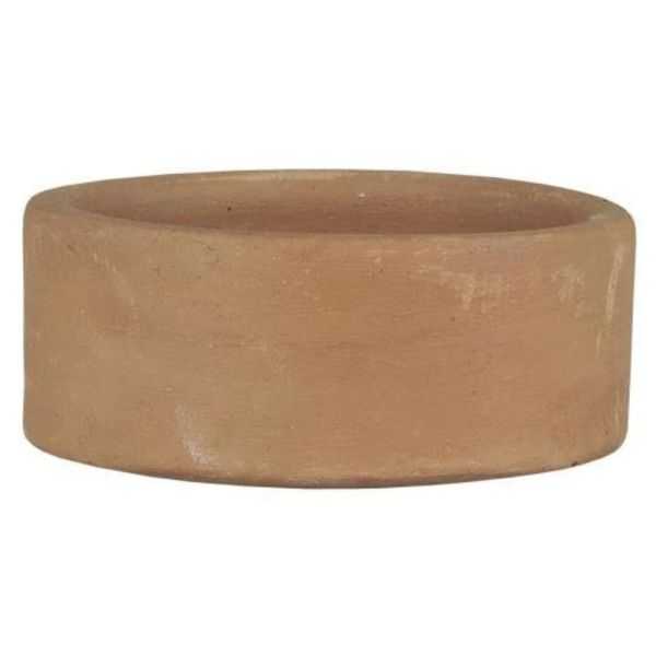 BOUGEOIR FAIT MAIN DIAM 8 CM ARGILE