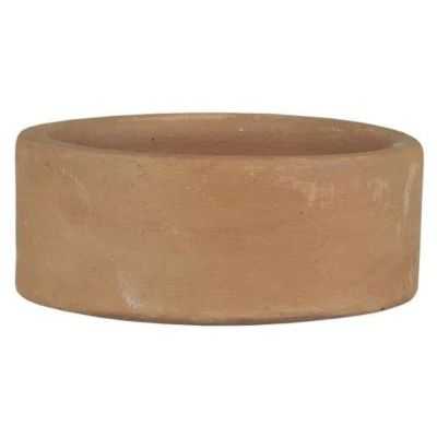 BOUGEOIR FAIT MAIN DIAM 7 CM ARGILE