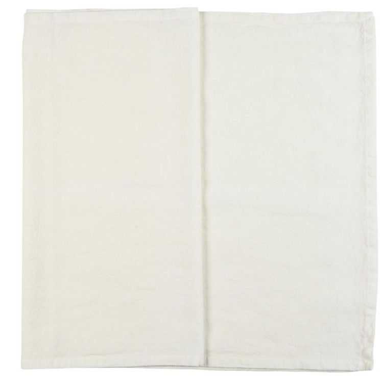 CHEMIN DE TABLE FREJA LIN/COTON CREME AU BEURRE
