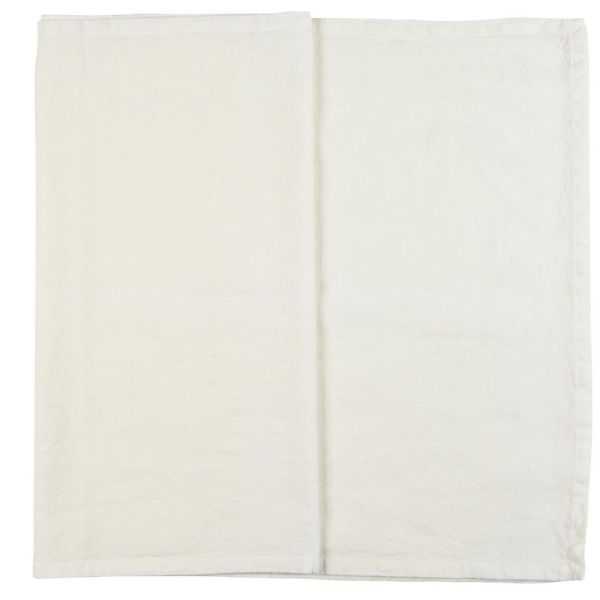 CHEMIN DE TABLE FREJA LIN/COTON CREME AU BEURRE