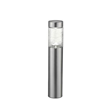 BORNE A ENERGIE SOLAIRE INOX