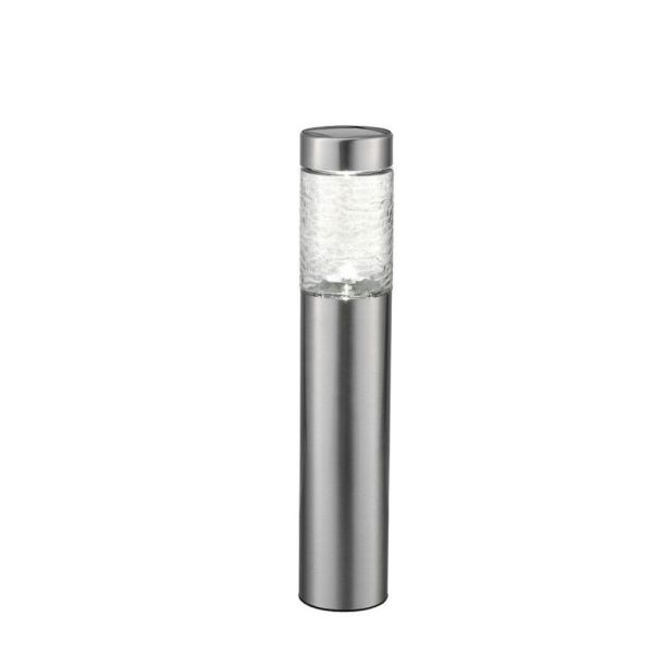 BORNE A ENERGIE SOLAIRE INOX