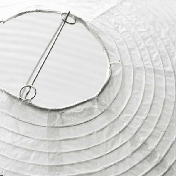 ABAT-JOUR POUR SUSPENSION RICA 46X70 CM BLANC