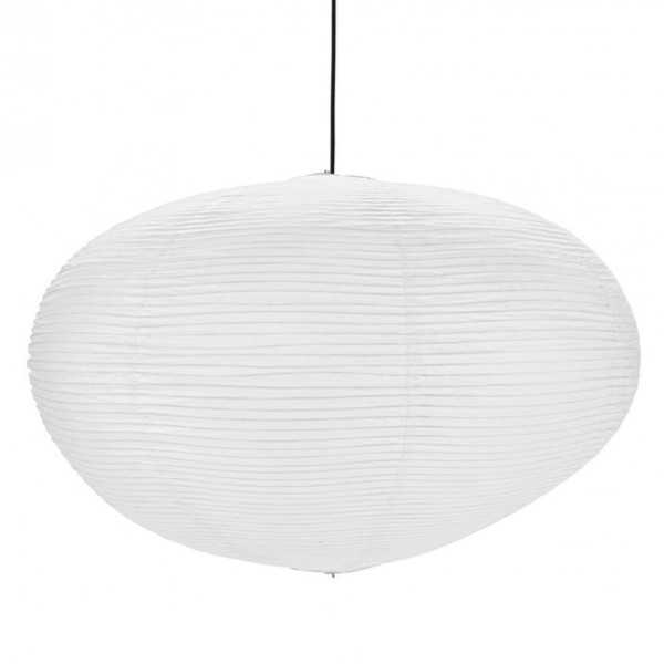 ABAT-JOUR POUR SUSPENSION RICA 46X70 CM BLANC