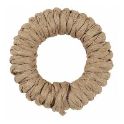 ROND DE SERVIETTE FICELLE DE PAPIER DE COULEUR NATURELLE