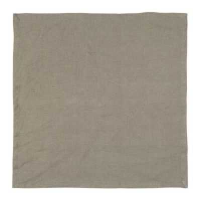 SERVIETTE COTON FREJA LIN/COTON TERRE