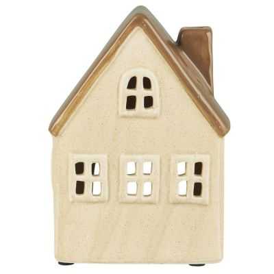 MAISON POUR BOUGIE CHAUFFE-PLAT 4 FENETRES