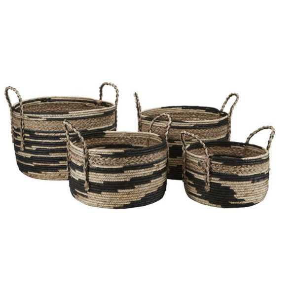 ENSEMBLE  DE 4 PANIERS AVCE ANSE
