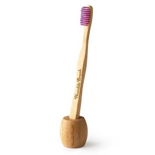 PORTE BROSSE A DENT EN BAMBOU