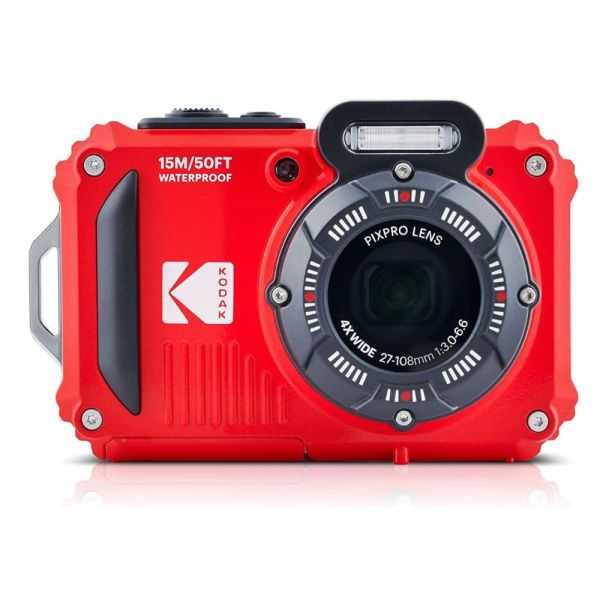 APPAREIL PHOTO COMPACT ETANCHE WPZ2 ROUGE