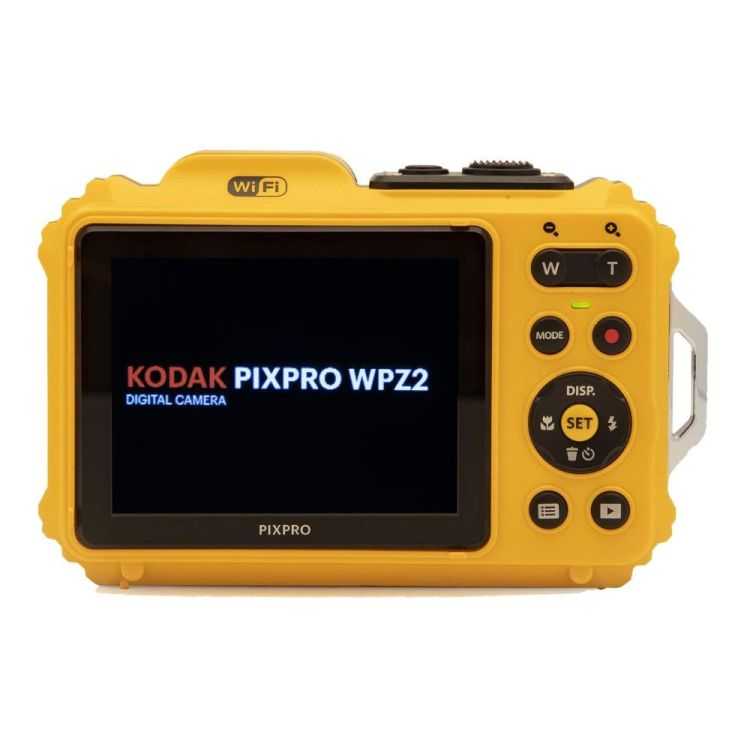 APPAREIL PHOTO COMPACT ETANCHE WPZ2 JAUNE