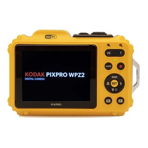 APPAREIL PHOTO COMPACT ETANCHE WPZ2 JAUNE