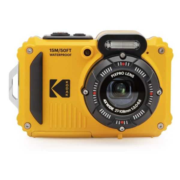 APPAREIL PHOTO COMPACT ETANCHE WPZ2 JAUNE