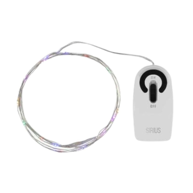 KNIRKE LIGHT GARLAND 80 LED 8M MULTICOLOR/VERDE