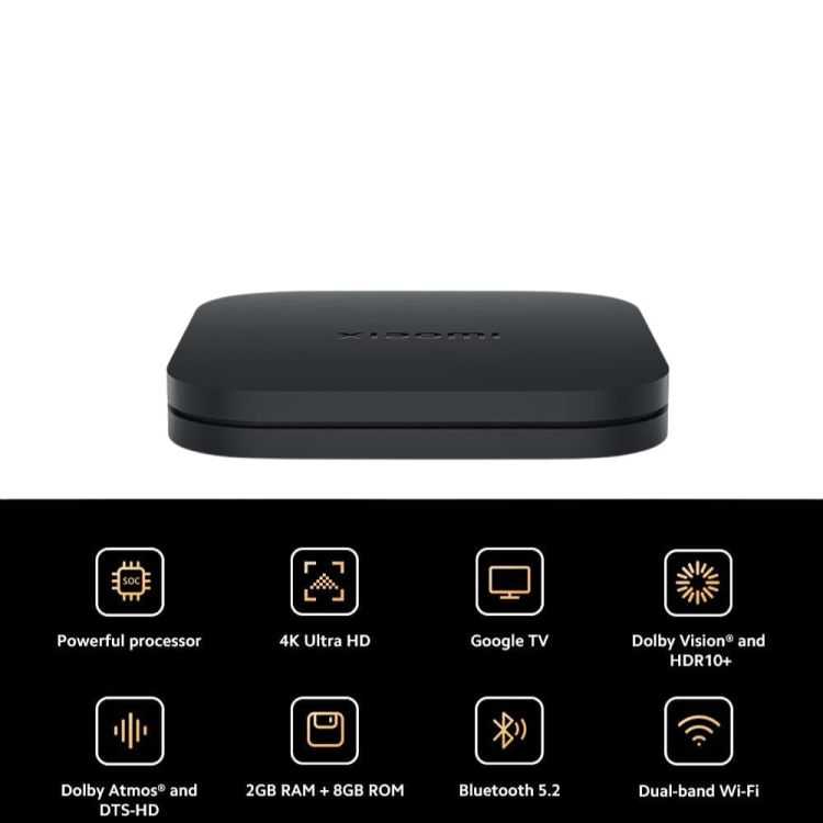 CLE MULTIMEDIA Mi TV BOX S 4K GEN2