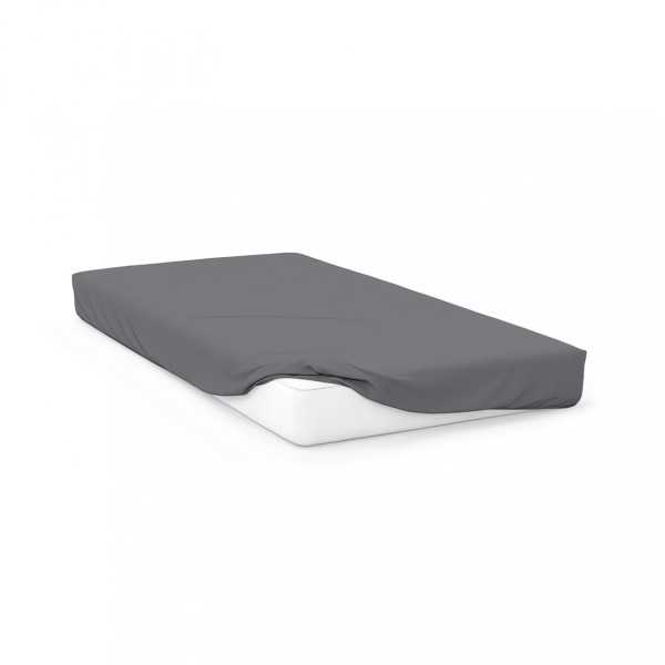DRAP HOUSSE 57 FILS 180X200 CM UNI BLANC