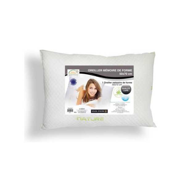 MEMORY PILLOW 50X70 CM WHITE