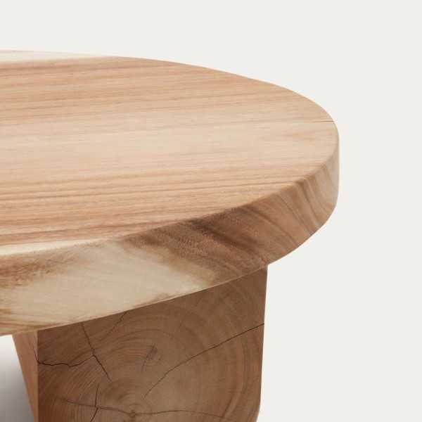 TABLE BASSE MOSI EN BOIS DE MUNGUR 90 X 60 CM
