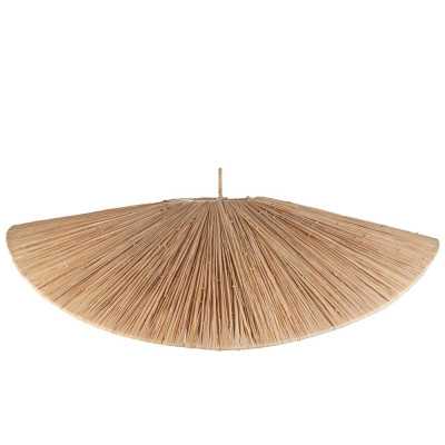 ABAT-JOUR RAPHIA NATUREL 80 X 70 X 25 CM